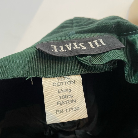 Vintage Green Velvet Beret Made in Italy - Picture 5 of 9